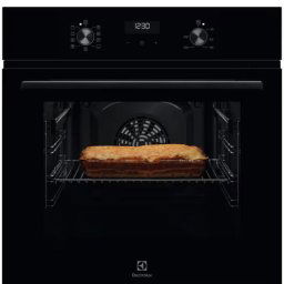 Cuptor incorporabil Electrolux, Electric, 65 l, Timer, Grill, Clasa A, Sticla neagra