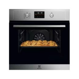 Cuptor incorporabil Electrolux, Electric, 65 l, Autocuratare pirolitica, Grill, Timer electronic, Afisaj LED, Clasa A+, Inox