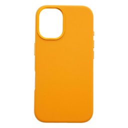 Husa din piele Dviced pentru iPhone 16, MagSafe, portocaliu