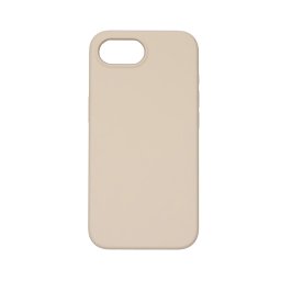 Husa din silicon Dviced pentru iPhone 16e, magnetica, bej