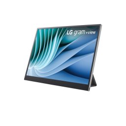Monitor portabil LG 16MR70 40,6 cm (16") 2560 x 1600 Pixel WQXGA, Argintiu