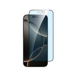 Folie de protectie Dviced pentru iPhone 16 Pro Max, filtru lumina albastra, sticla securizata, edge-to-edge, cu aplicator