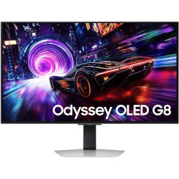 Monitor LED Samsung Gaming Odyssey G8 G81SF LS32FG810SUXEN 32 inch UHD QD-OLED 0.03 240 Hz HDR FreeSync Premium Pro