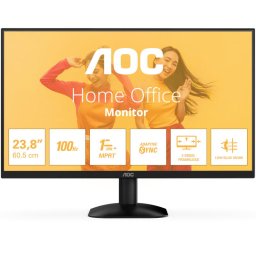 Monitor LED AOC 24B35HM2 23.8 inch FHD VA 1 ms 100 Hz, Negru