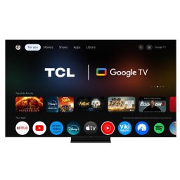 Televizor TCL Mini LED 75Q7C, 189 cm, Smart Google TV, 4K Ultra HD, (Model 2025), Negru