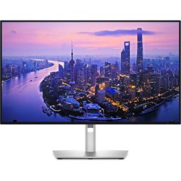 Monitor LED DELL U2725QE 27 inch UHD IPS 5 ms 120 Hz Thunderbolt HDR, Negru/Arginti