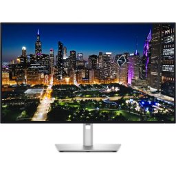 Monitor LED DELL U3225QE 31.5 inch UHD IPS 5 ms 120 Hz Thunderbolt HDR, Negru\Argintiu