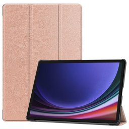 Husa pentru tableta Samsung Galaxy Tab S9 Plus / S9 FE Plus / S10 Plus, Accesorio FoldPro, Roz-Auriu
