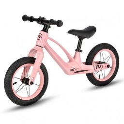 Bicicleta de echilibru NILS FUN RB901 12'', Roz
