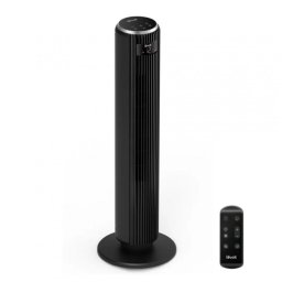 Ventilator turn Levoit TempSense 36 DC, 26W, 92 cm, Pentru pana la 49 m², 12 viteze, 4 moduri, Timer, Oscilatie 90°, Telecomanda, Negru