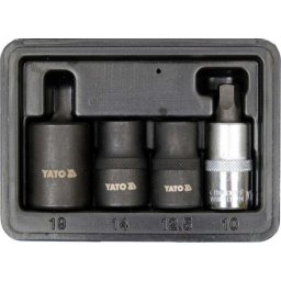 Scule auto Set priza etrier frana, Peugeot/Citroen, Negru