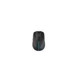 Mouse Serioux Flicker 212, Wireless, Negru, senzor: Optic, DPI: 800/ 1200/ 1600, conexiune: Dongle USB 2,4 GHz, banda de frecventa: 2,4 GHz, baterie integrată litiu de 500 mAh, banda LED, cerințe OS: Win, Mac, Vista