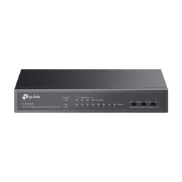 Switch 4 porturi RJ45 10 100 Mbps PoE, 4 x RJ45 10 100 Mbps, Buget PoE 41W, Unmanaged - TP-Link TL-SF1008LP