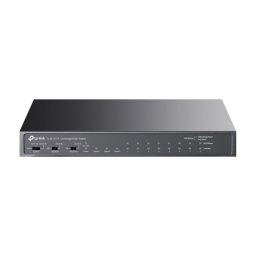 Switch 8 x RJ45 10 100 Mbps PoE, 2 x RJ45 1G, 1 x SFP 1G, Buget PoE 65W, Unmanaged - TP-Link TL-SL1311P