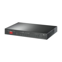 Switch 8 x RJ45 Gigabit PoE, 1 x RJ45 Gigabit, Buget PoE 63W, Unmanaged - TP-Link TL-SG1210P
