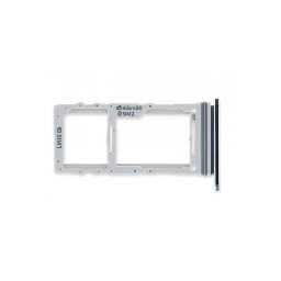 Suport sim, usita Samsung Galaxy Note 10 Plus , Note 10+ 5G, SM-N975, SM-N976, Silver