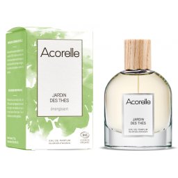 Apa parfum BIO Jardin des Thes(energizant), cu uleiuri esentiale energizante de lamaie si galbanum Acorelle