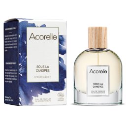 Apa parfum BIO Sous la Canopee(incurajator), cu uleiuri esentiale de bergamota, lamaie, lemn de cedru Acorelle