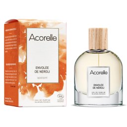 Apa parfum BIO Envolee de Neroli(linistitor), cu uleiuri esentiale calmante de mandarina si petit grain Acorelle