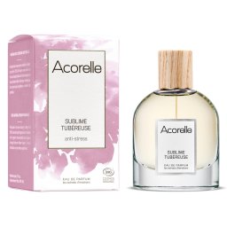 Apa parfum BIO Sublime Tubereuse(antistres), cu uleiuri esentiale relaxante de petit grain si mandora Acorelle