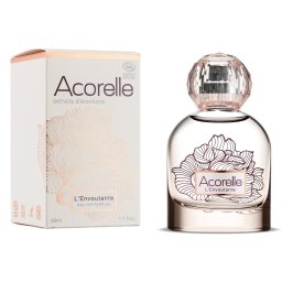 Apa parfum BIO L Envoutante, cu uleiuri esentiale de lamaie, patchouli, lemn de cedru Acorelle