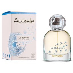 Apa parfum BIO La Boheme, cu uleiuri esentiale de ylang ylang, davana, petit grain Acorelle