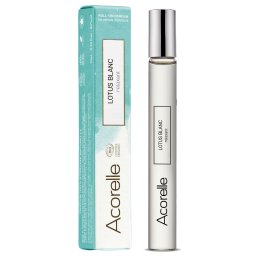Apa parfum BIO Lotus Blanc, cu uleiuri esentiale relaxante de mandarina si menta(roll on) Acorelle