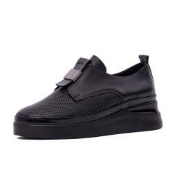 Pantofi dama din piele naturala, Dogati, 061 934417-Z, negru