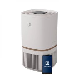 Purificator de aer Electrolux EPO50351SW Pure 500, Conectivitate Wi Fi, 215 m³/h, aria de acoperie 45 mp, 3 nivele de filtrare, Sistem unic Pure Sense, culoare alb scoica