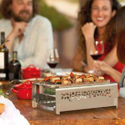 Grill de masa inox Pujadas 37 x 26 x 15 cm