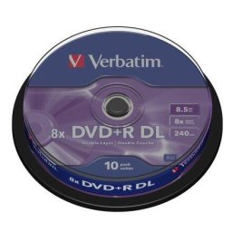 DVD+R Dual Layer 10 bucati, 8x, 8.5GB