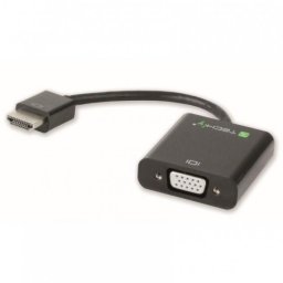 Techly Convertor HDMI tata > VGA mama cu audio și micro-USB