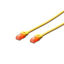 DIGITUS Premium CAT 6 UTP patch cable, Length 3,0m, Color yellow