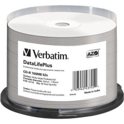 Verbatim CD-R 700 MB CD-R (50 pieces, printable)