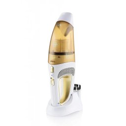 Aspirator ETA ETA142390000 VERTO II Cordless handheld bagless vacuum cleaner, Working time 15 min, Dust container 0,4 L, Charging time 5 h, White/Oran