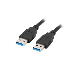 Lanberg CA-USBA-30CU-0005-BK USB cable 0,5 m 3.0 USB A Black