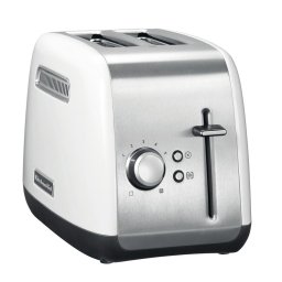 Prajitor de paine 5KMT2115EWH, 1100 W, 2 felii, Argintiu