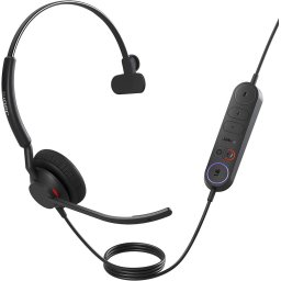 Jabra Engage 40 Link, headset (black, mono, MS, USB-A)