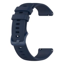 Curea pentru Huawei Watch GT 4 (41mm)/W1/Honor Watch S1/Garmin Venu 2S/Vivoactive 4S - Techsuit Watchband 18mm (W006) - Blue