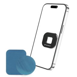 Suport auto telefon Techsuit Tiny Series HOLD210, magnetic, bord, negru