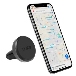 Suport auto telefon SBS TESUPPEASYMAGK, magnetic, grila ventilatie, negru