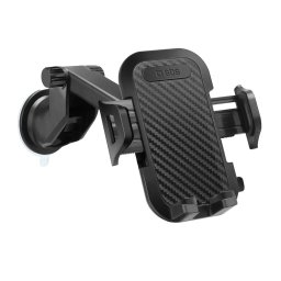 Suport auto telefon SBS TEHWSUPWIND, telescopic, ventuza, negru