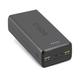 Baterie externa TTBB30000PD20K, 30000 mAh, 20W, Negru