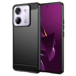 Husa Husa pentru Xiaomi Poco M7 Pro 5G - Techsuit Carbon Silicone - Black
