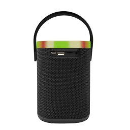 Boxa portabila 10W RMS Bluetooth 5.3 SPK-BT-LED-06 Negru