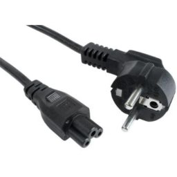 CABLU alimentare GEMBIRD notebook 1m, intrare Shucko, iesire C5, 16A, certificare VDE, bulk, black, "PC-186-ML12-1M" (timbru verde 0.18 lei)