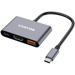 Hub 3-in-1 CNS-TDS4 Gri