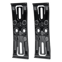 Set 2 Buc Suport Numar Inmatriculare Slim Negru 03181