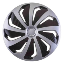 Capac de 16" argintiu-negru
