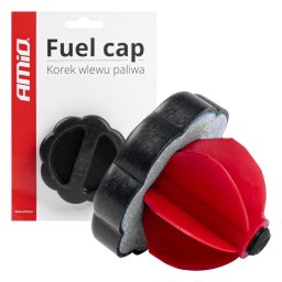 Capac universal de umplere a rezervorului de combustibil cu pandantiv și cod EAN amio-01008ean
